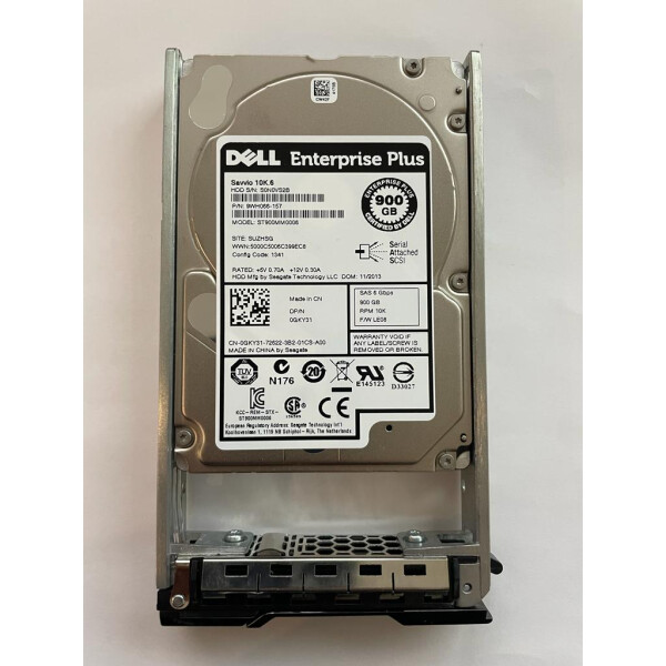 0GKY31 Dell Enterprise Plus Savvio 900GB 10K SAS 2.5 6G 9WH066-157 HDD ST900MM0006 Dell EMC Storage