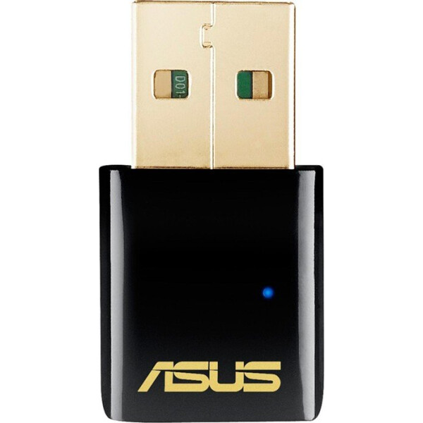ASUS USB-AC51, 2.4GHz/5GHz WLAN, USB-A 2.0, Dual-Band Wiresless adapter