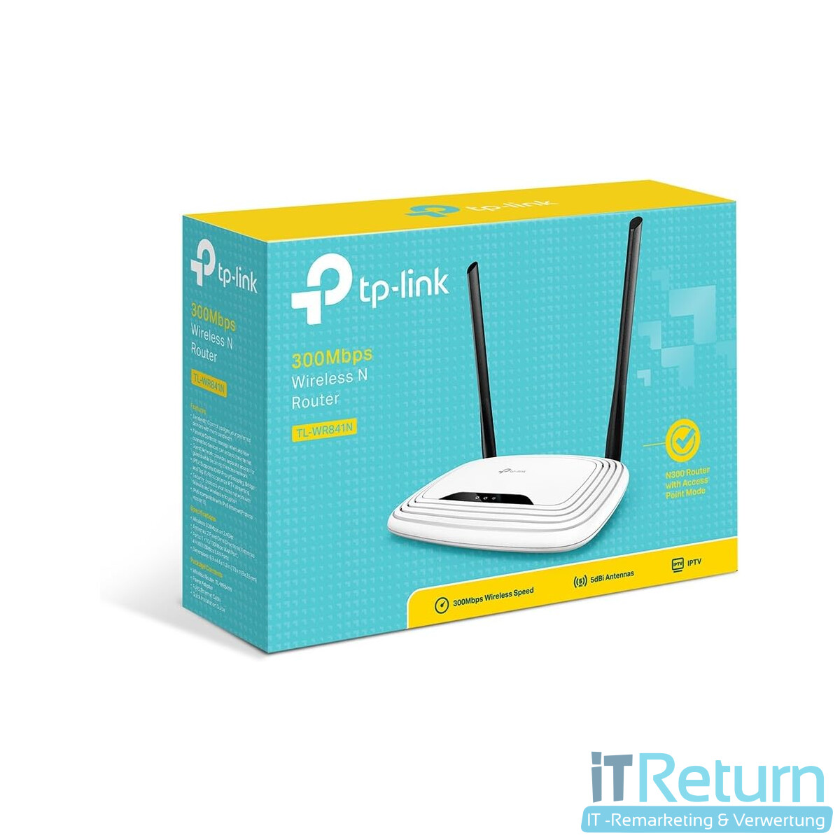 TP-LINK TL-WR841N WLAN Router 2.4 GHz 300 MBit/s