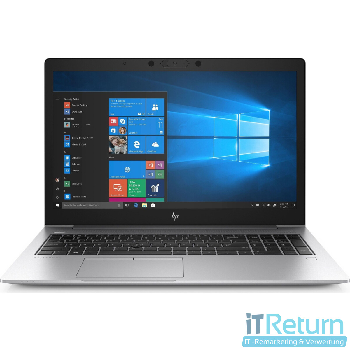 HP EliteBook 850 G6 / 15,6" / Intel i7-8665U @1,90...