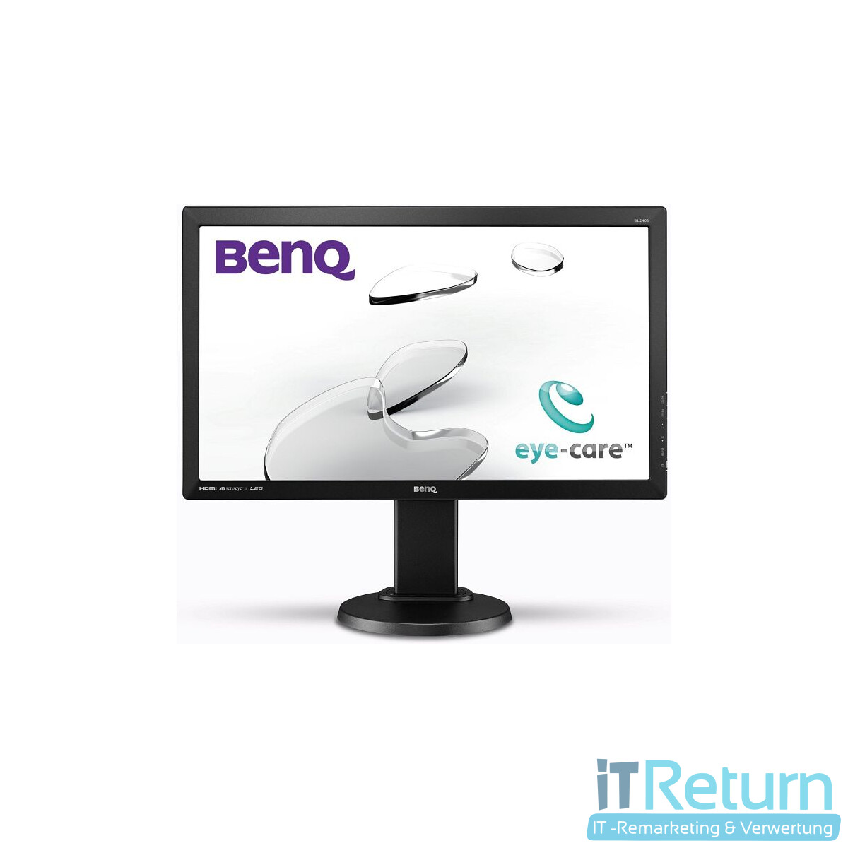 BenQ BL2405HT 24" Monitor / HDMI VGA DVI / Full HD...