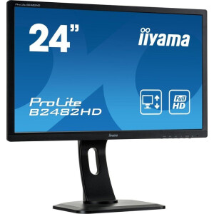 iiyama ProLite B2482HD-B1, 24" / DVI & VGA / 12...