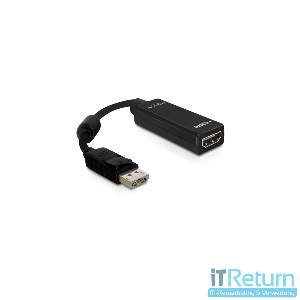 DeLock DisplayPort 1.1 > HDMI (ST-BU) Adapter Schwarz