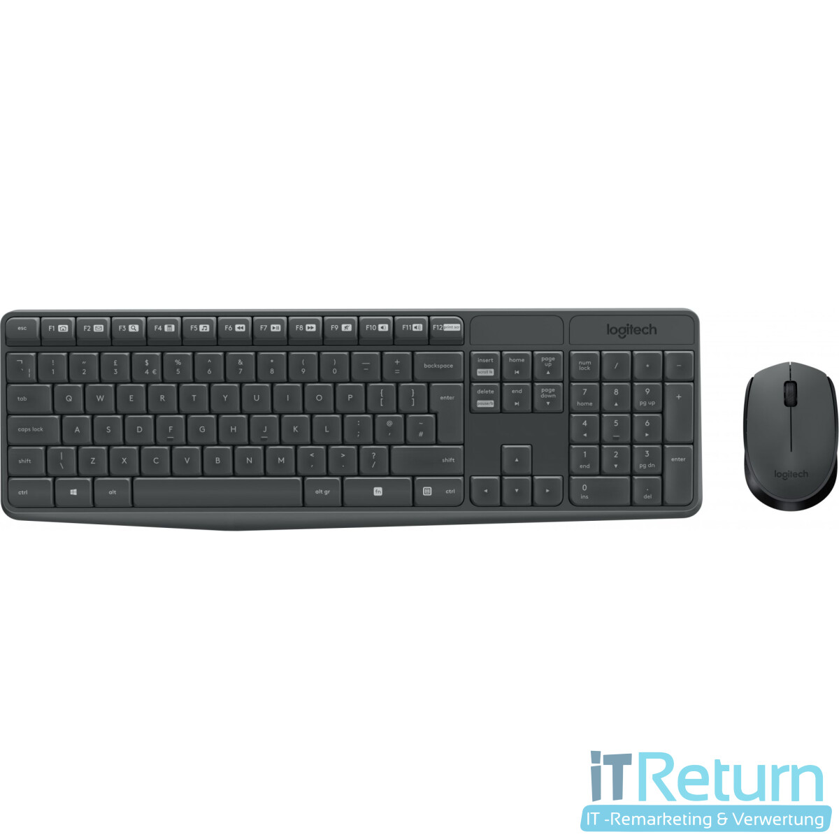 Logitech MK235 wireless Desktop Combo QWERTZ DE