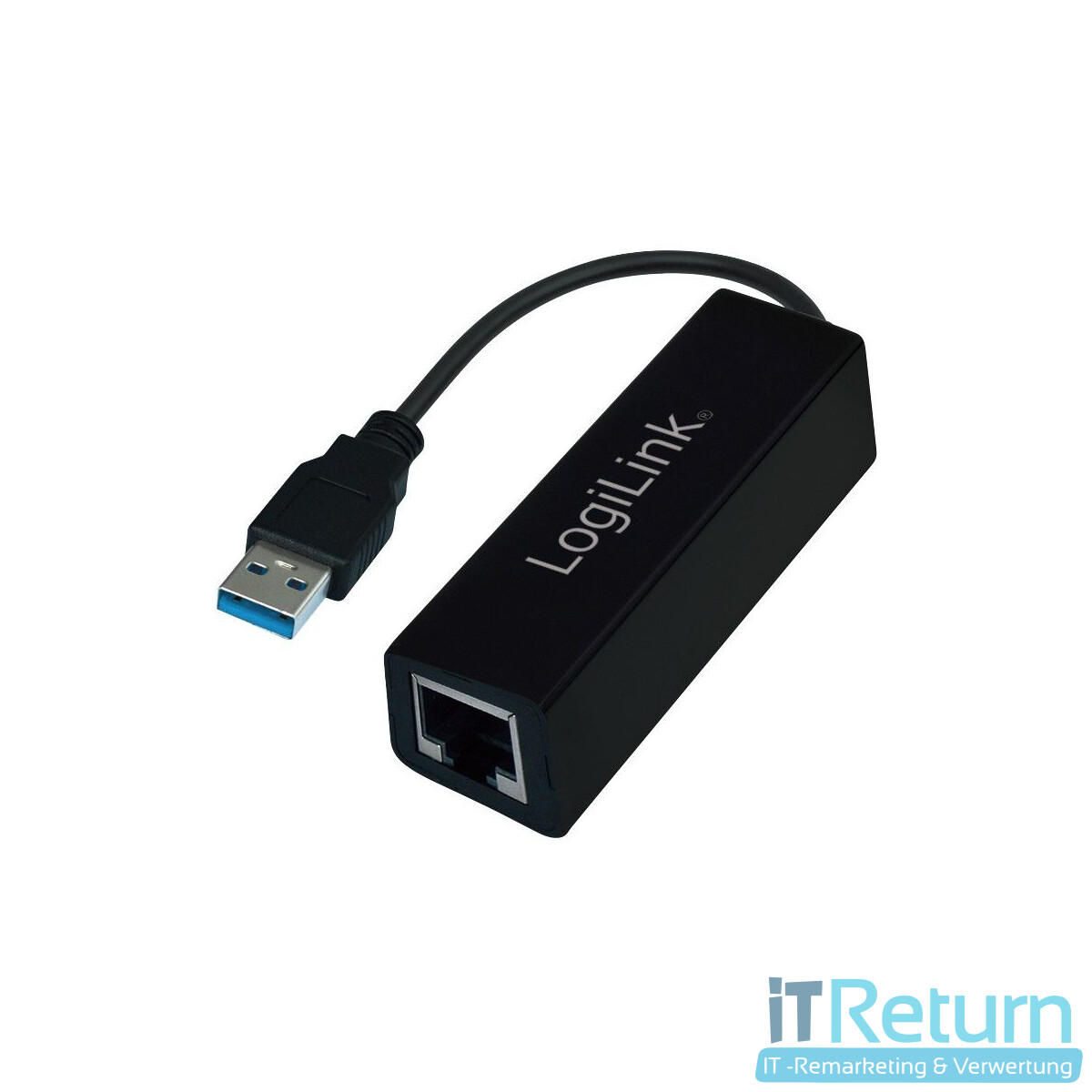 LogiLink USB 3.0 > RJ45 (ST-BU) Adapter Schwarz