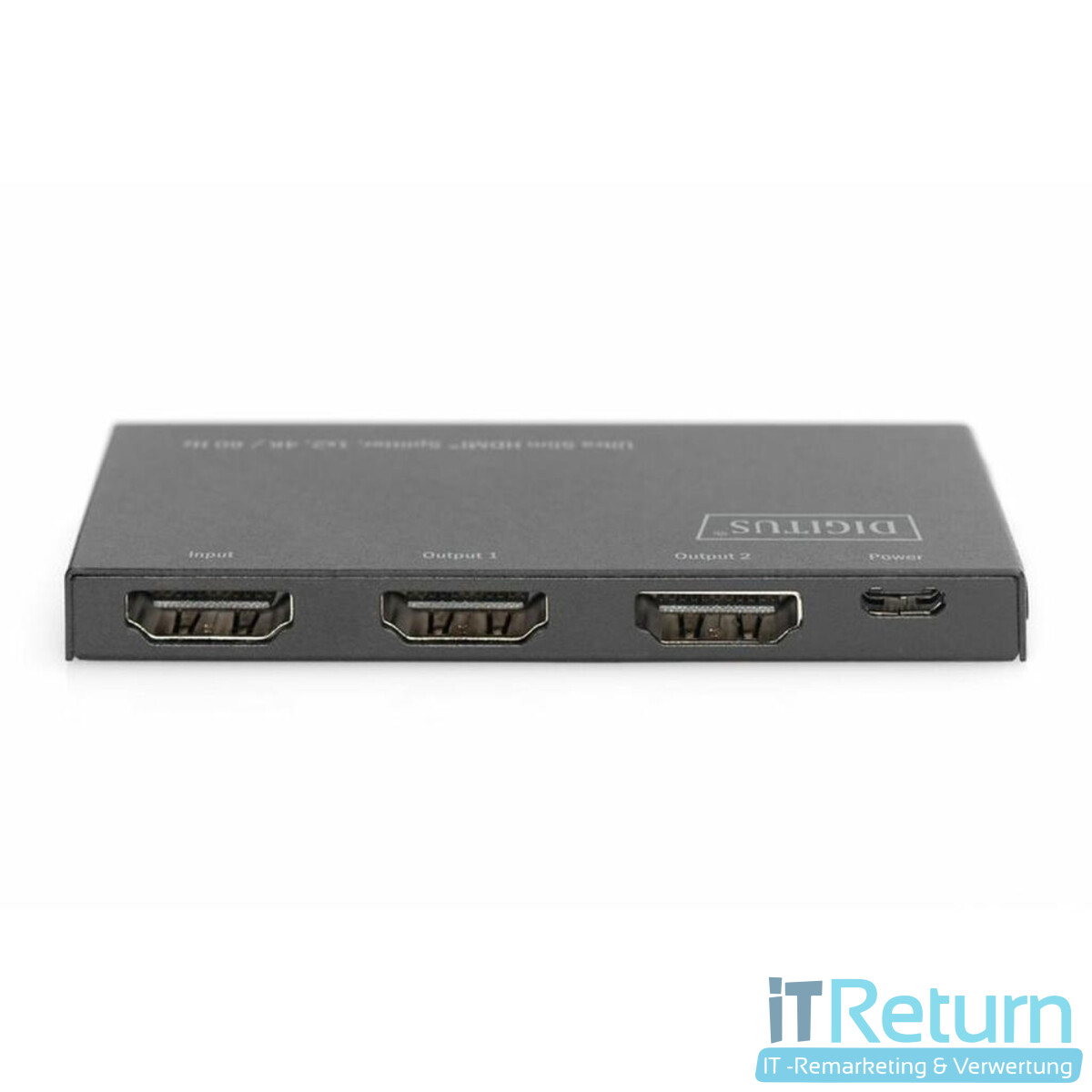 DIGITUS Ultra Slim HDMI Splitter, 1x2, 4K / 60 Hz