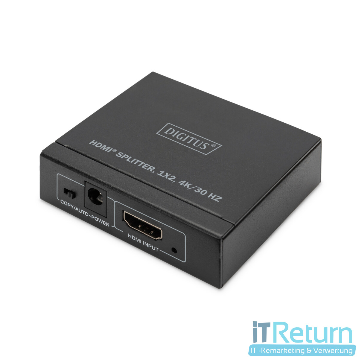 DIGITUS HDMI Splitter 1x2 4K/30Hz schwarz