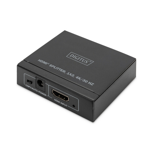 DIGITUS HDMI Splitter 1x2 4K/30Hz schwarz