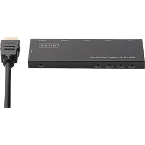 DIGITUS DS-45323 4-Port Splitter, HDMI