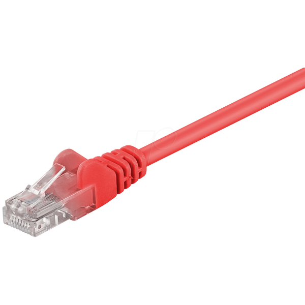 Patchkabel Cat 6, 5.0M, Rot