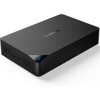 Inateck Festplattengehäuse 3.5 USB 3.0, Externes HDD Gehäuse für 2,5”/ 3,5” SATA HDD und SSD, Unterstützt UASP und maximal 20 TB Laufwerke, 12 V/ 2A Netzteil