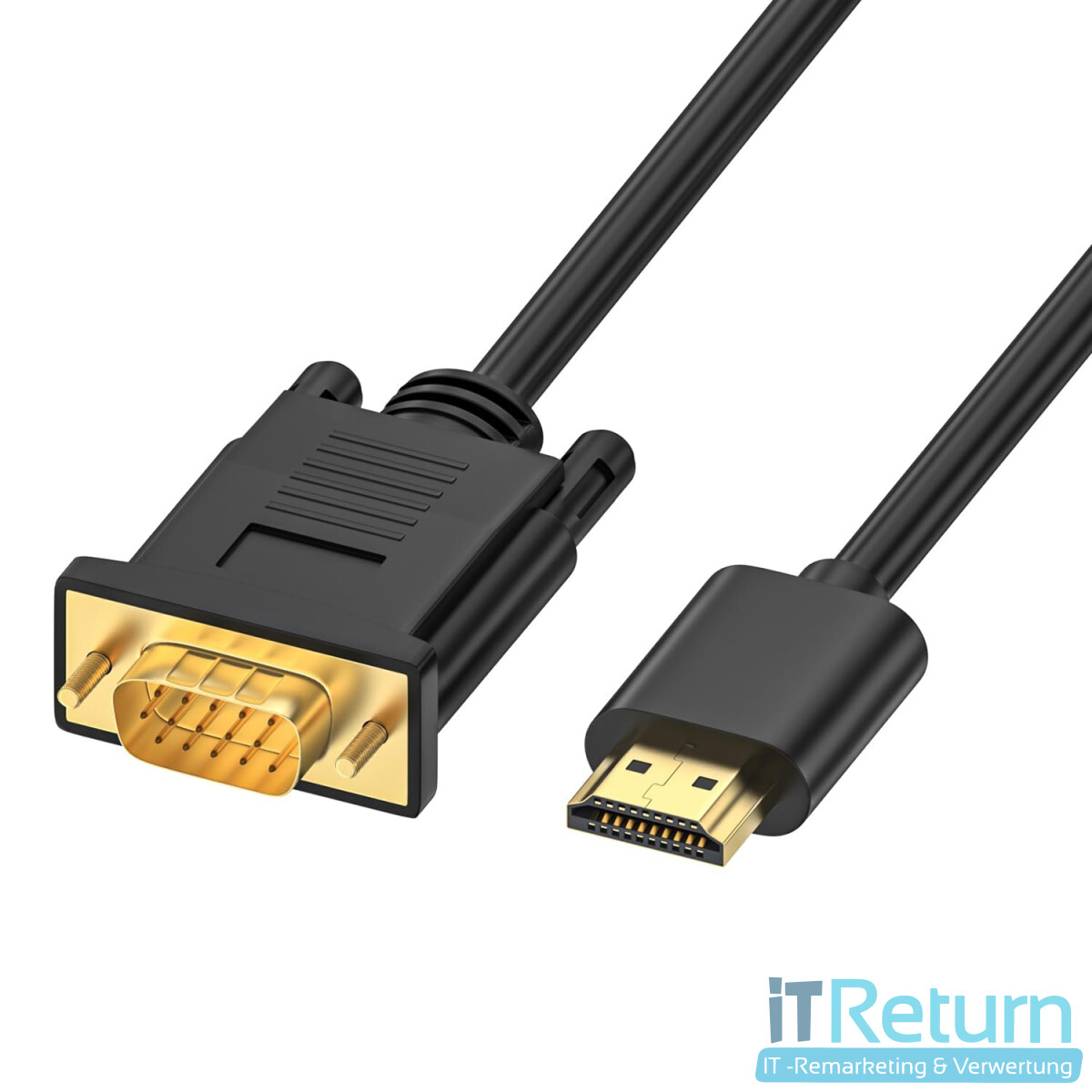 Loydia HDMI auf VGA Kabel, 1,8M HDMI zu VGA Kabel -...