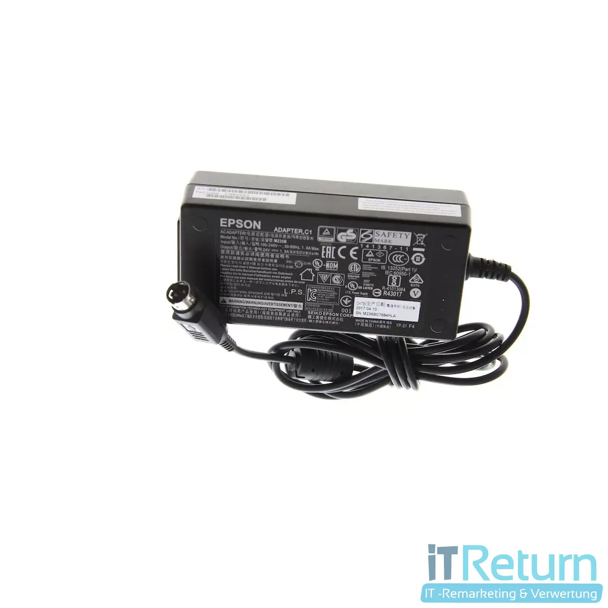 Original Netzteil Epson M235B Output: 24V 1,5A inkl. Stromst