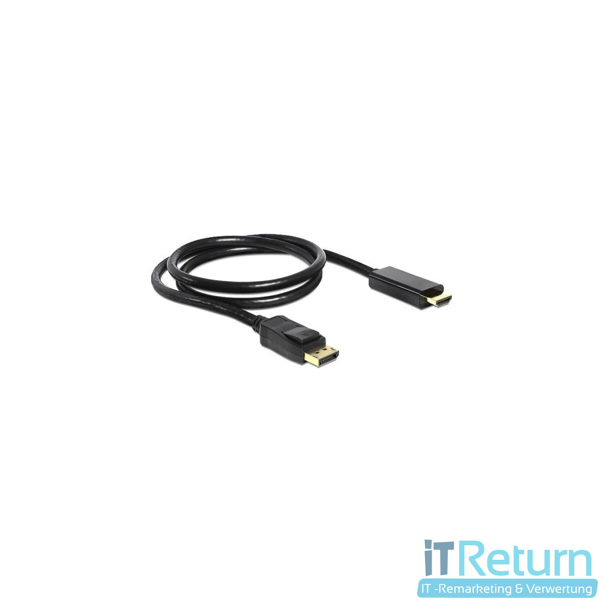 DisplayPort > HDMI (ST-ST) 4,5 m Adapterkabel FHD Schwarz