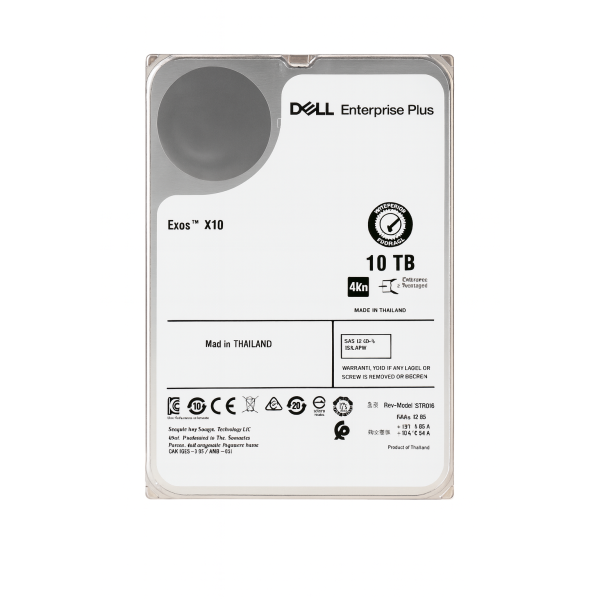 Dell Enterprise Plus Exos X10 10TB 3,5" SAS ZA2BYFZR 12Gb/s 7200RPM 4Kn HDD