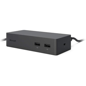 Microsoft Surface Dock (Modell 1661) – Docking Station mit 4× USB 3.0, 2× Mini DisplayPort, Gigabit LAN, Audio-Out, 90 W Netzteil – kompatibel mit Surface Pro, Book, Laptop & Go