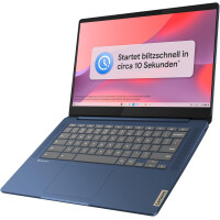 Lenovo Chromebook IdeaPad Slim 3, 14" Full HD, Mediatek MT8186, 4 GB Ram, 64 GB SSD, Chrome OS