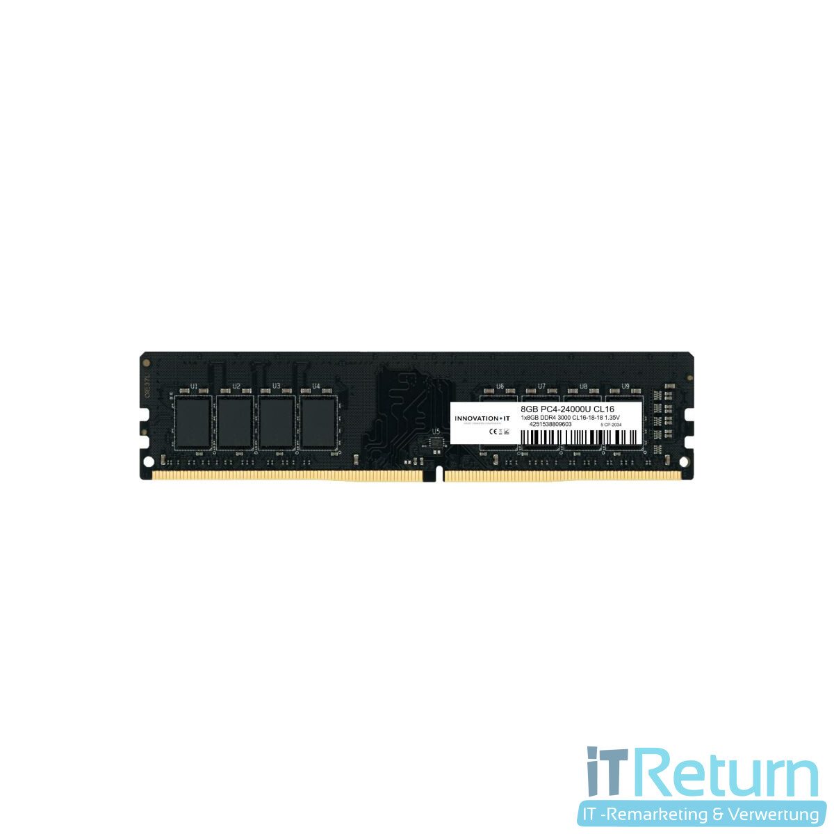 3000 8GB Innovation IT CL 16 1,35V