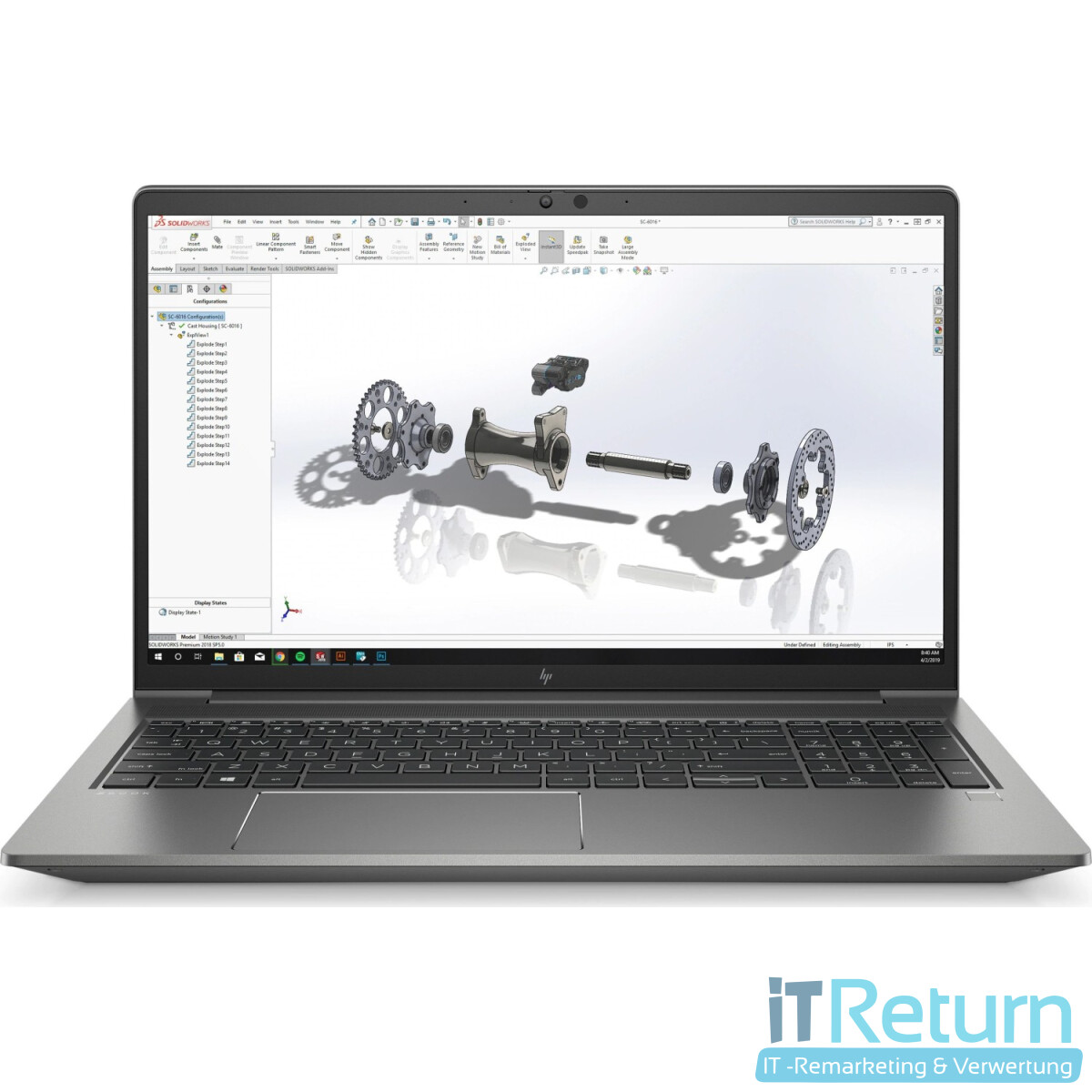 HP ZBook Power G7 / 15" / Intel i9- box