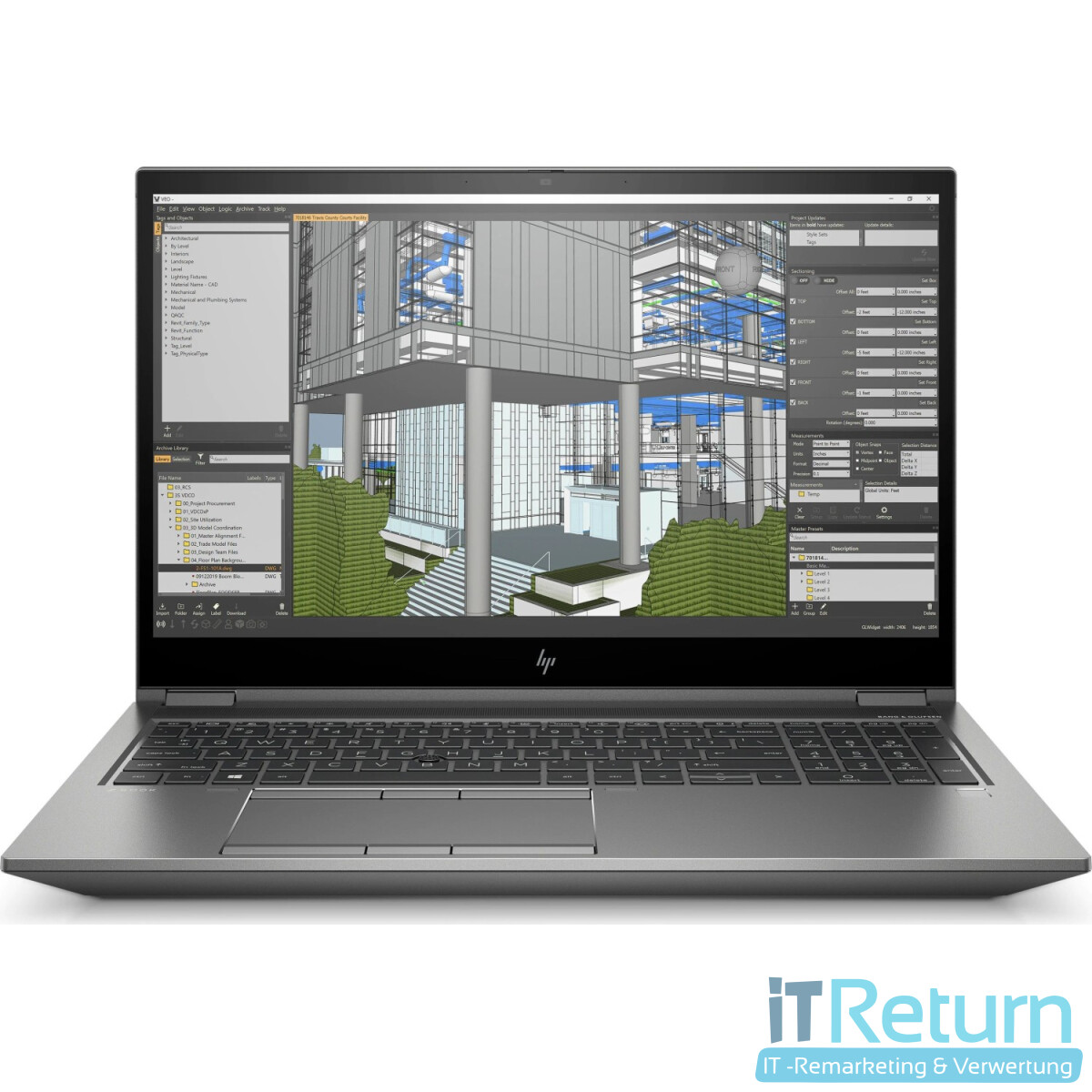 HP ZBook Fury G8 / 15" / Intel i5-1 box