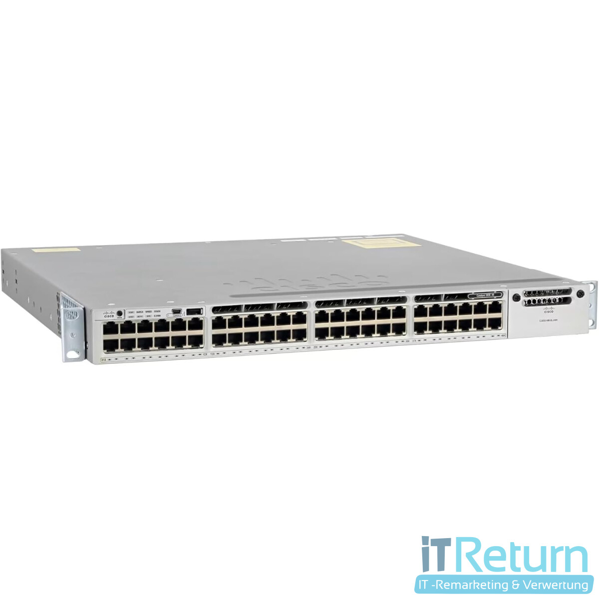 Cisco WS-C3850-48U-S + C3850-NM-BLANK &n box