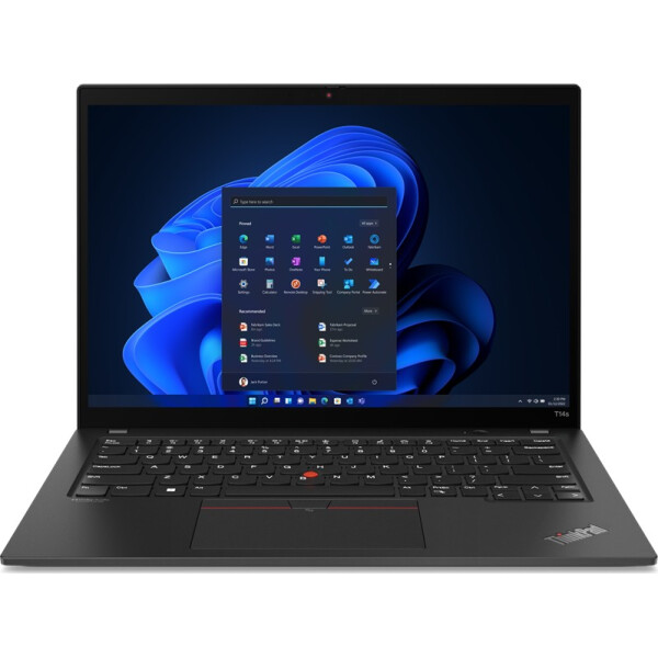 Lenovo ThinkPad T14 Gen 3 / 14" / Intel i7-1260P @2,10GHz / 512GB SSD / 16GB RAM / NVIDIA GeForce MX550 2GB / Windows 11 Pro / 12 Monate Garantie