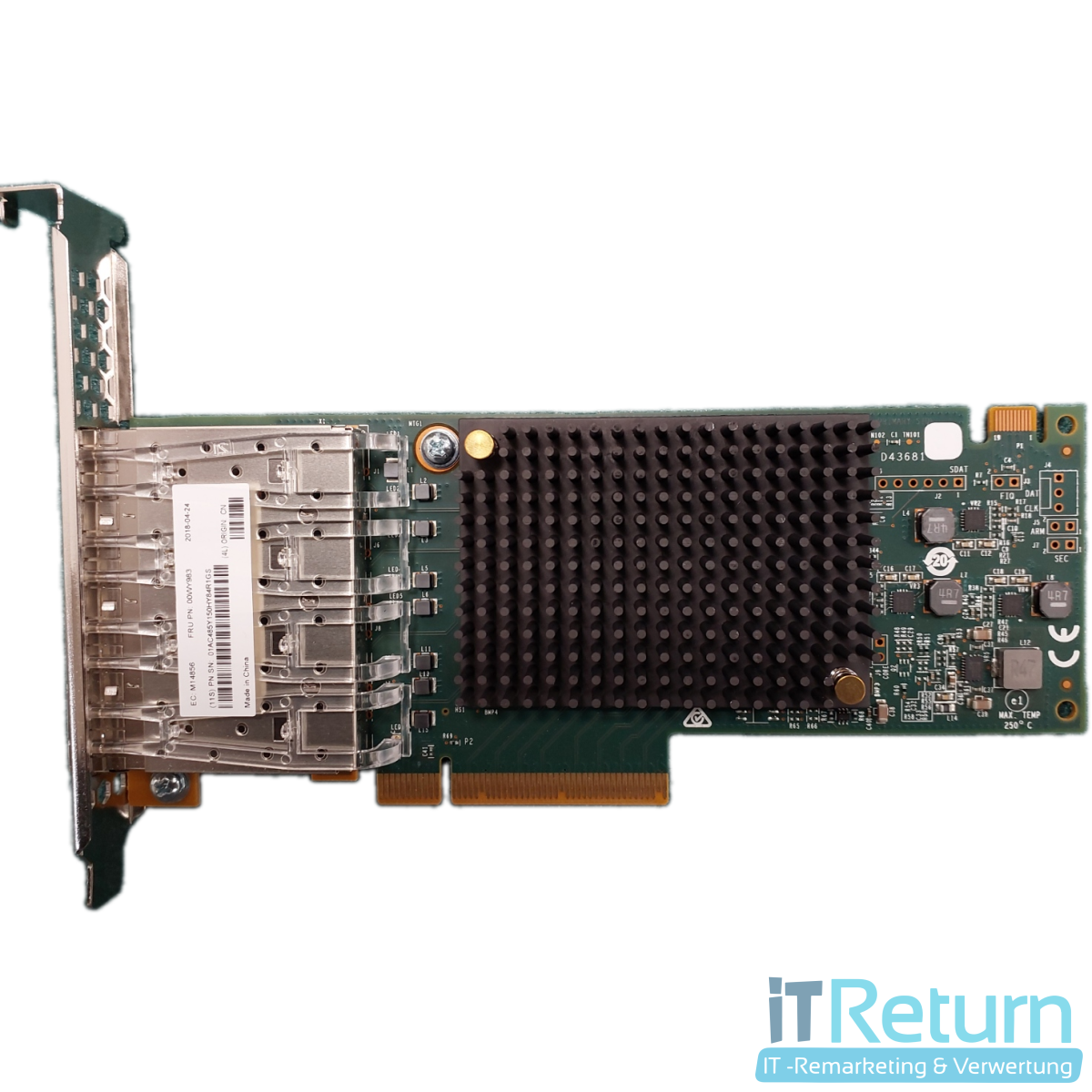 IBM Emulex 4-Port 16Gb Fibre Channel Hos box