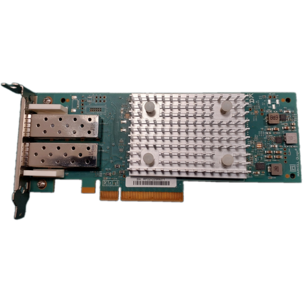 Dell QLogic QLE2692 Dual Port 16Gb Fibre Channel HBA / D/P/N 0TCK3G / Low-Profile