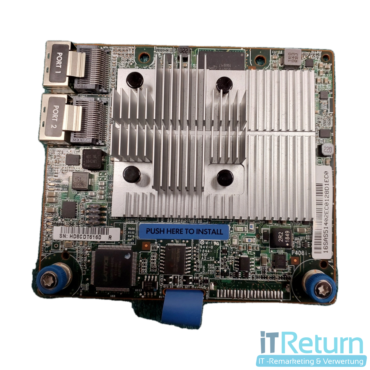 HPE Smart Array P408i-a SR  / 12G SAS Modular Controller / 8