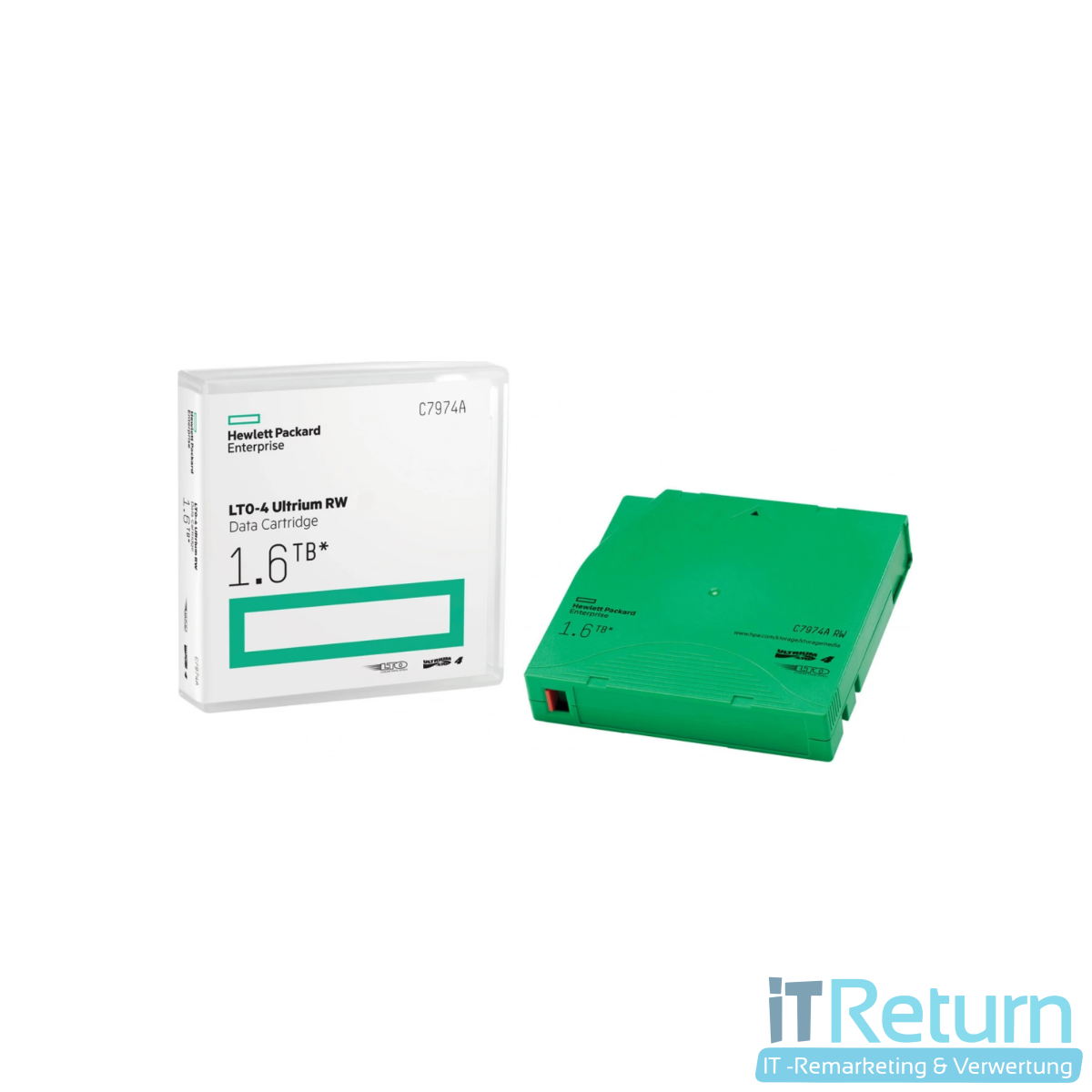 HPE C7974A LTO-4 Ultrium RW Data Cartridge 1.6TB / NEU &