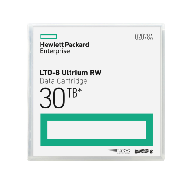 HPE Q2078A LTO-8 Ultrium RW Data Cartrige 30TB / NEU & OVP