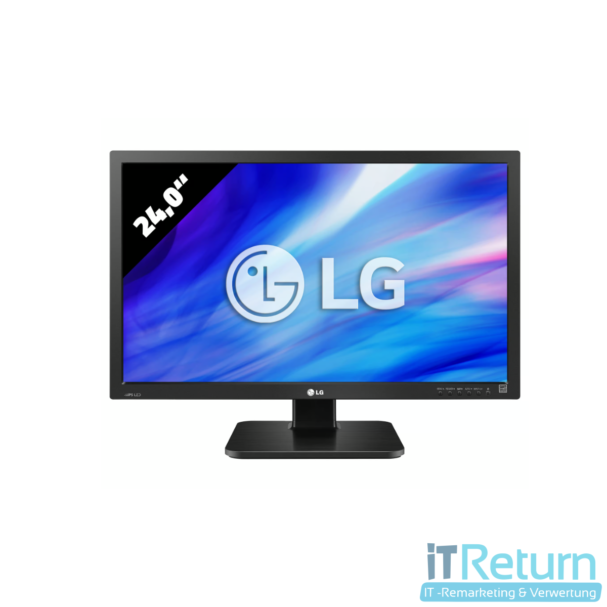 LG 24BK55WY-B / 24" / 1920x1200 / DVI, VGA & DP / 1