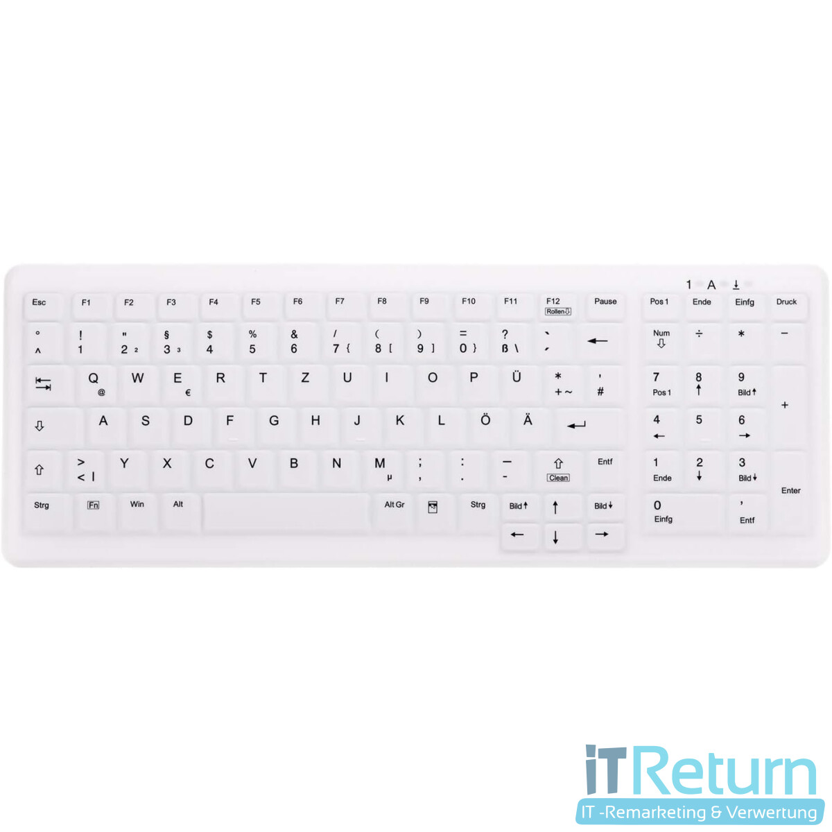 Active Key AK-C70000F-FUS-WGE Kabellose Hygienetastatur Funk