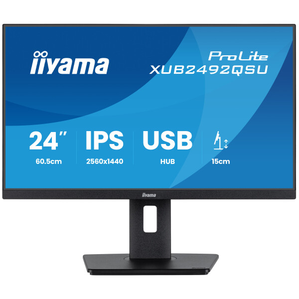 iiyama ProLite XUB2492QSU / NEU & OVP / 24" / 2560 x 1440 / DP & HDMI / 12 Monate Garantie