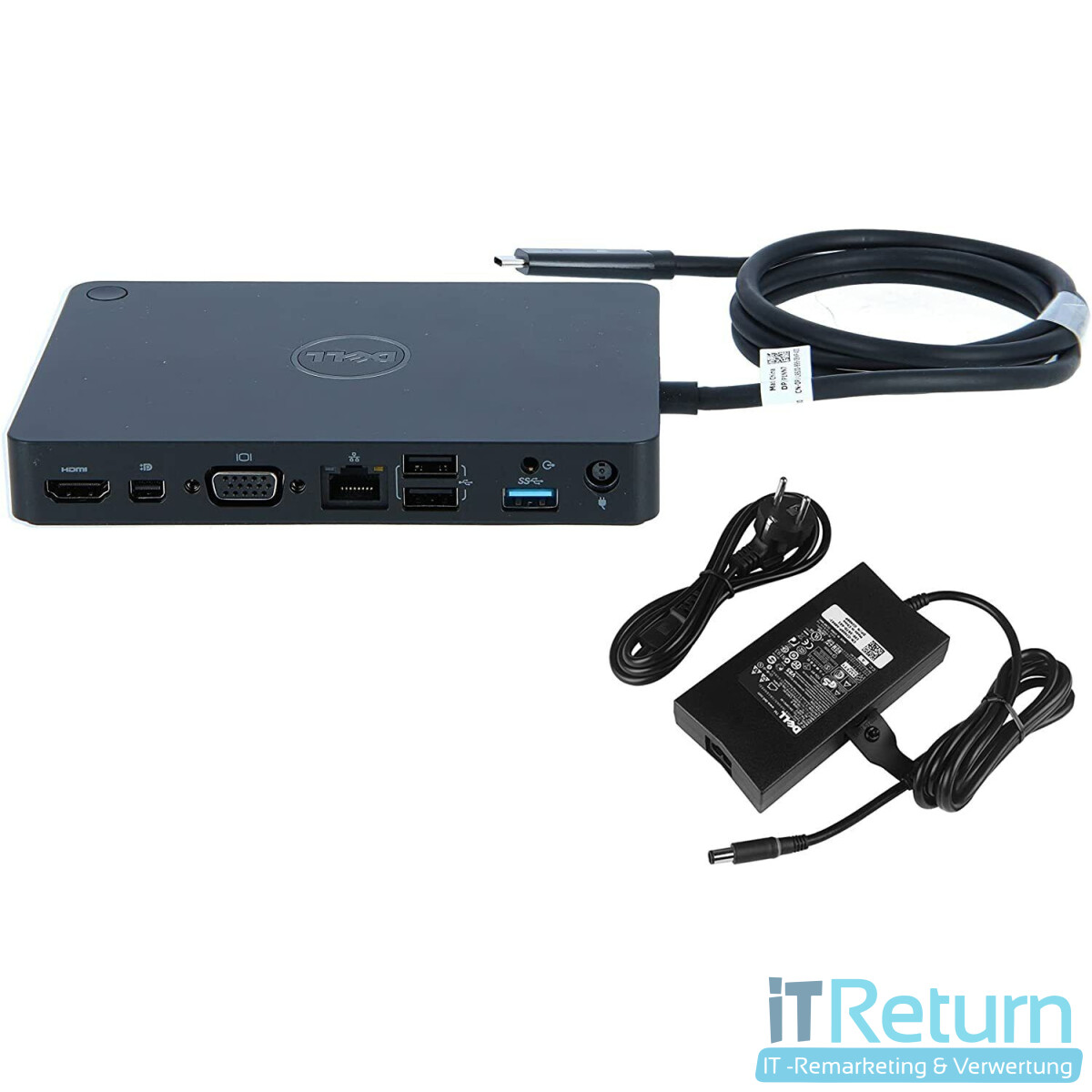 Dell Thunderbolt WD15 USB-C Dock Dockingstation Latitude...